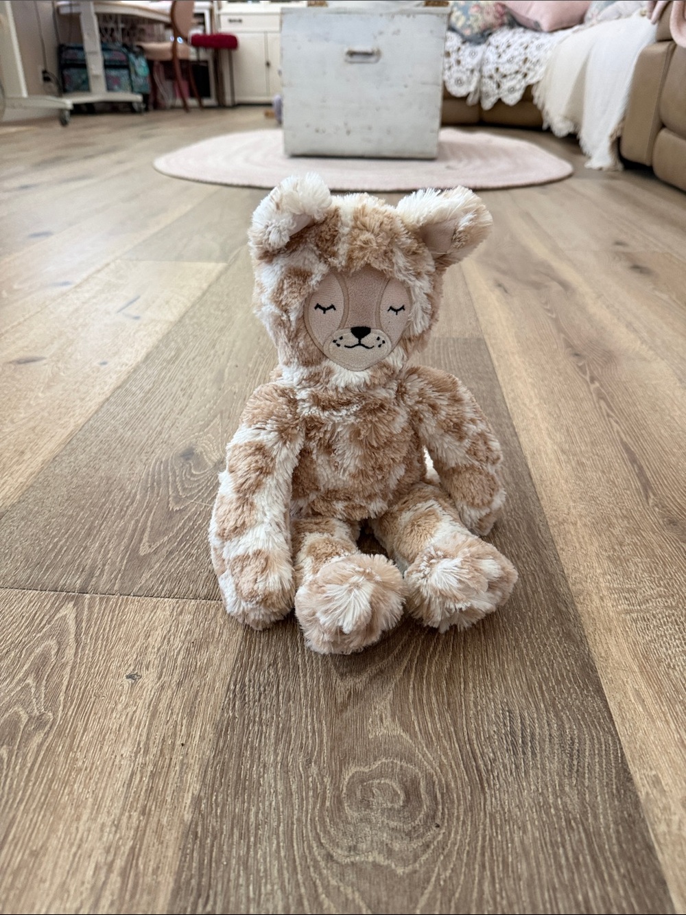 Plush Beige/Tan Bear Stuffed Animal - Brand: